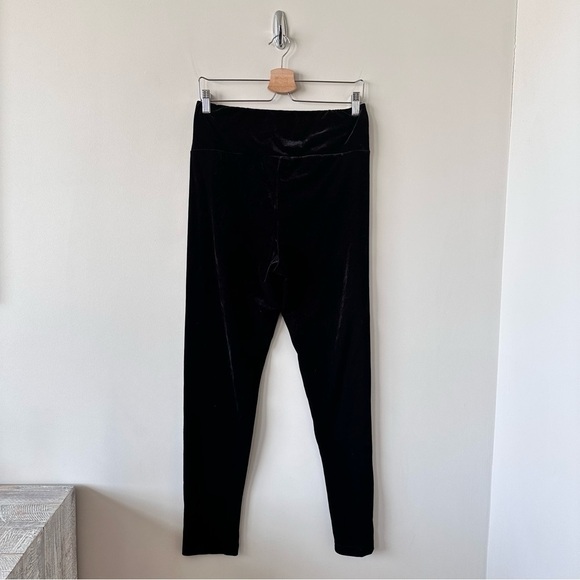 Nwt-7 For All Mankind-Velvet High Rise Wide Waistband Leggings (Size:Medium) - Picture 3 of 8